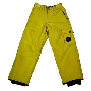Liquid Kids Lemon Yellow Waterproof Winter Ski Snowboarding Pants Size Small S